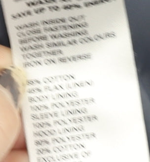 Marks and Spencer Women's Blue Hooded Anorak Jacket