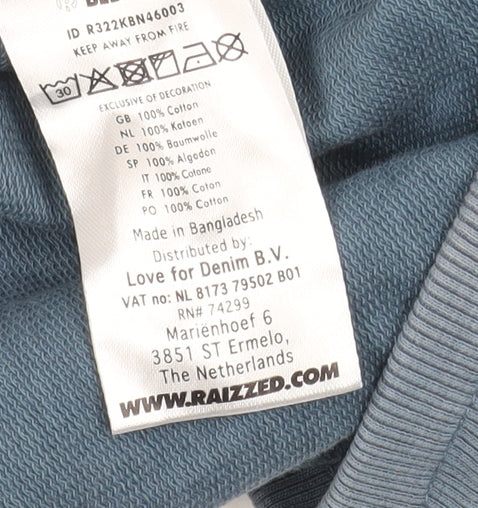 Raizzed Boys Blue Cargo Shorts 10 Years