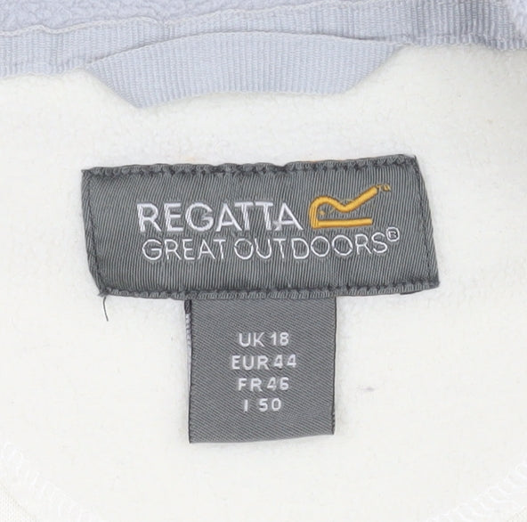 Regatta Women's White Fleece Jacket Size 18