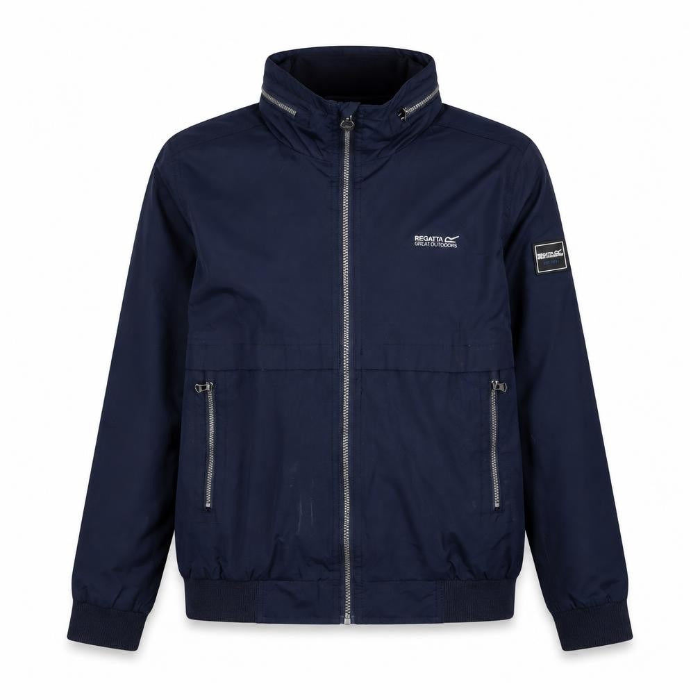Regatta Boys Blue Bomber Jacket, Size 13, Full Zip Casual
