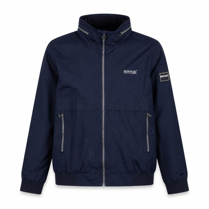 Regatta Boys Blue Bomber Jacket, Size 13, Full Zip Casual