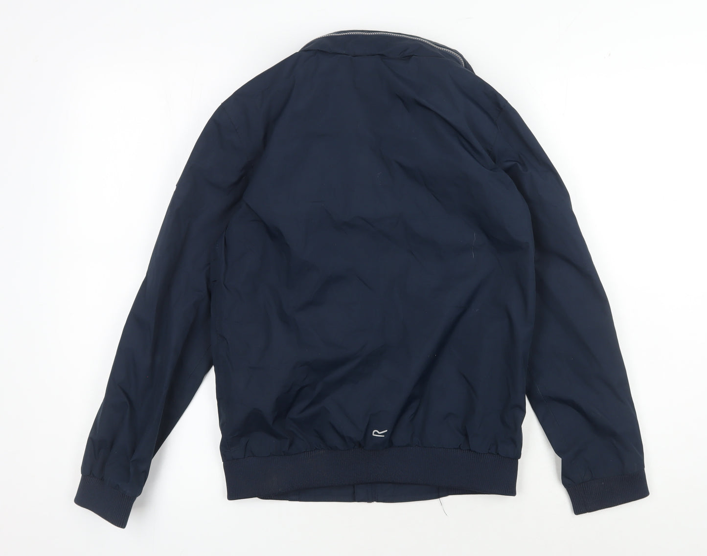 Regatta Boys Blue Bomber Jacket, Size 13, Full Zip Casual