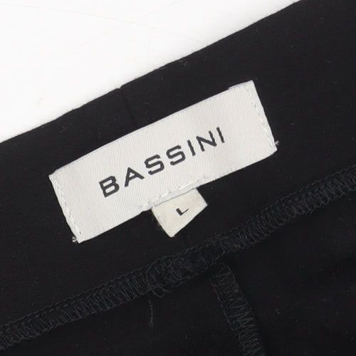 Bassini Women's Black Jeggings L Slim Fit Stretch