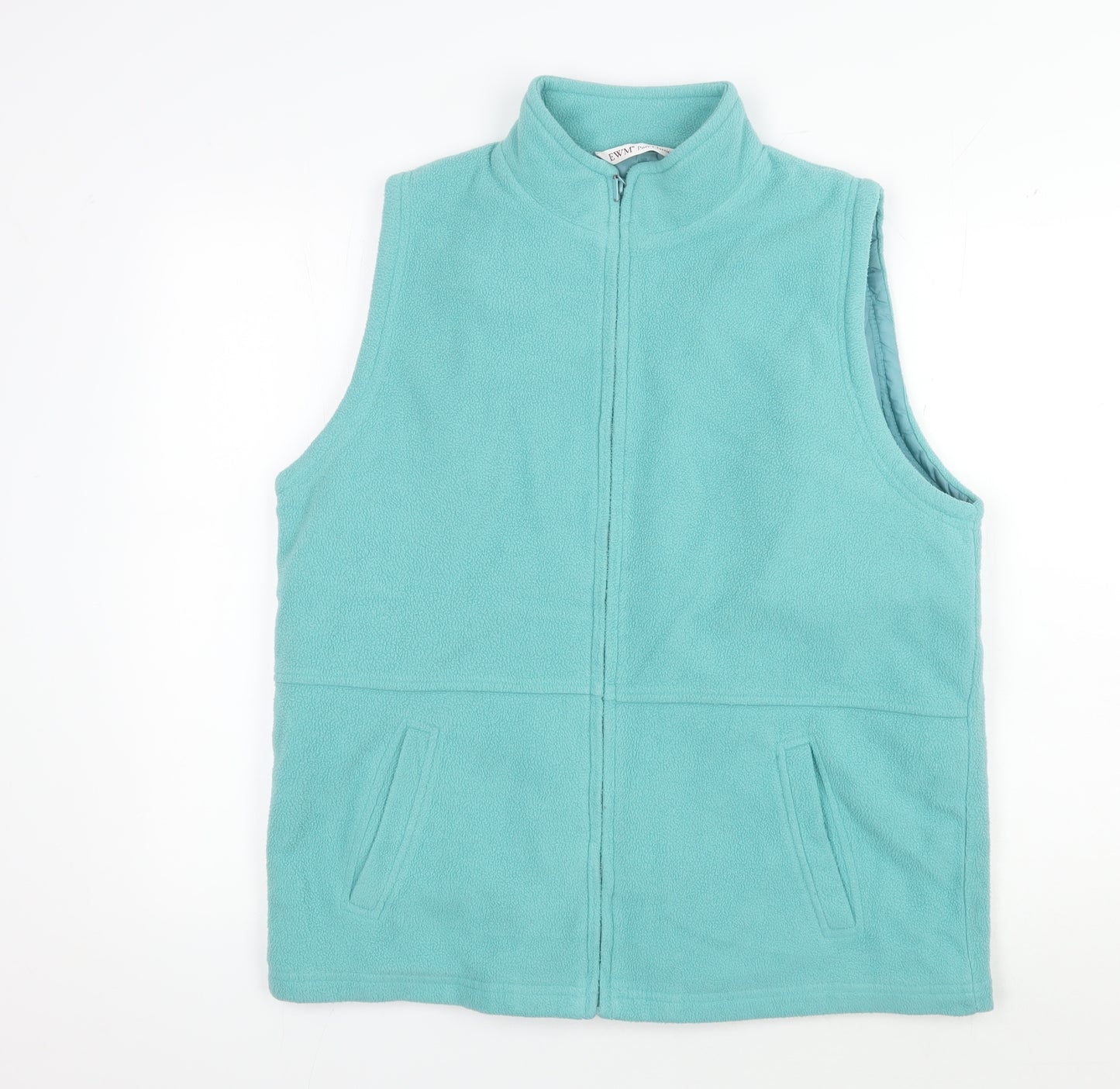 EWM Women's Blue Fleece Waistcoat L