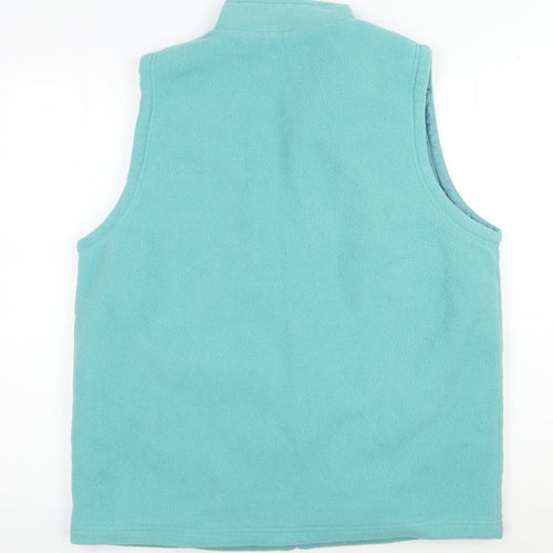 EWM Women's Blue Fleece Waistcoat L