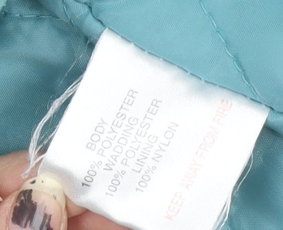 EWM Women's Blue Fleece Waistcoat L