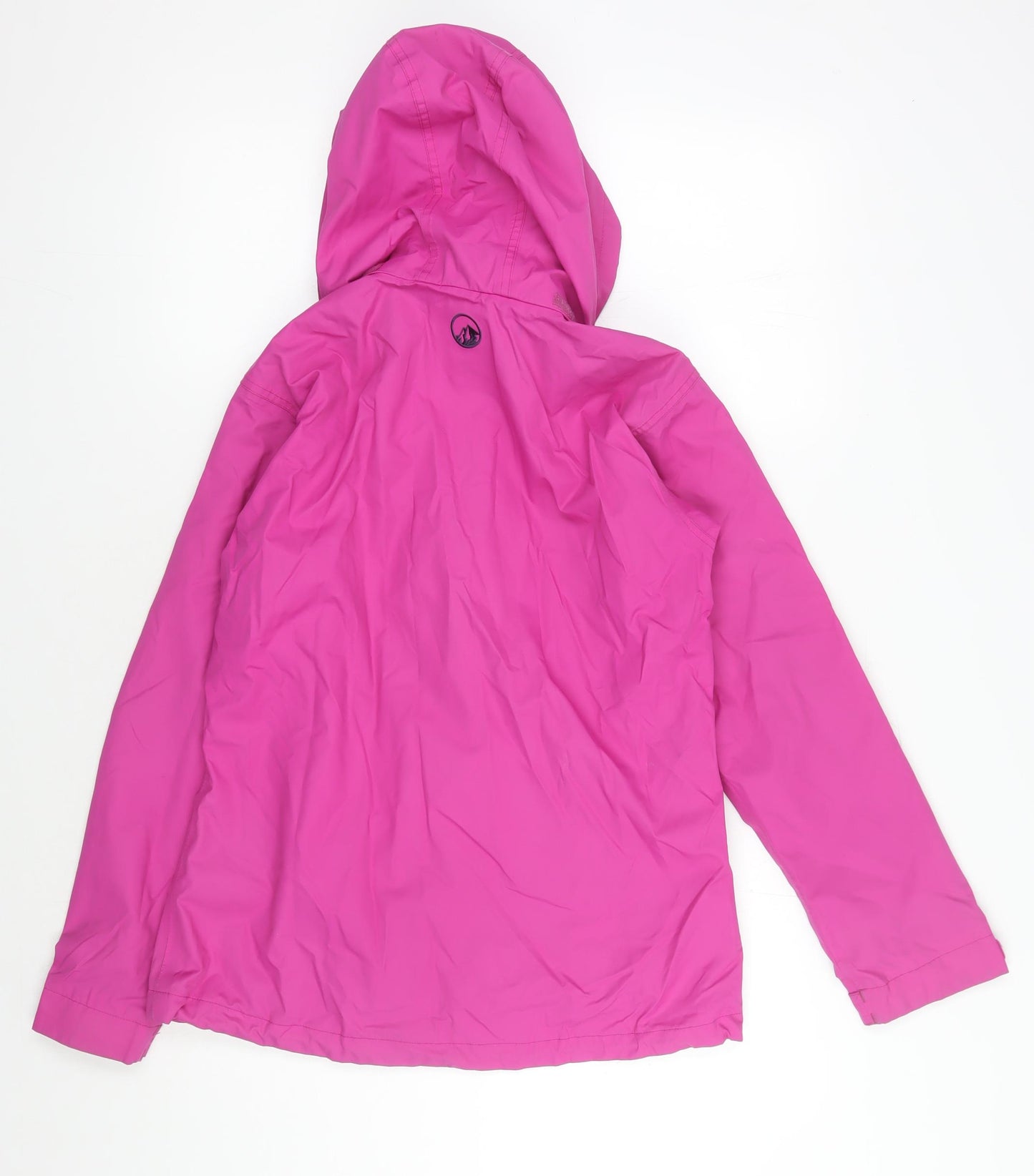 North Ridge Women's Pink Hooded Rain Coat Size 10