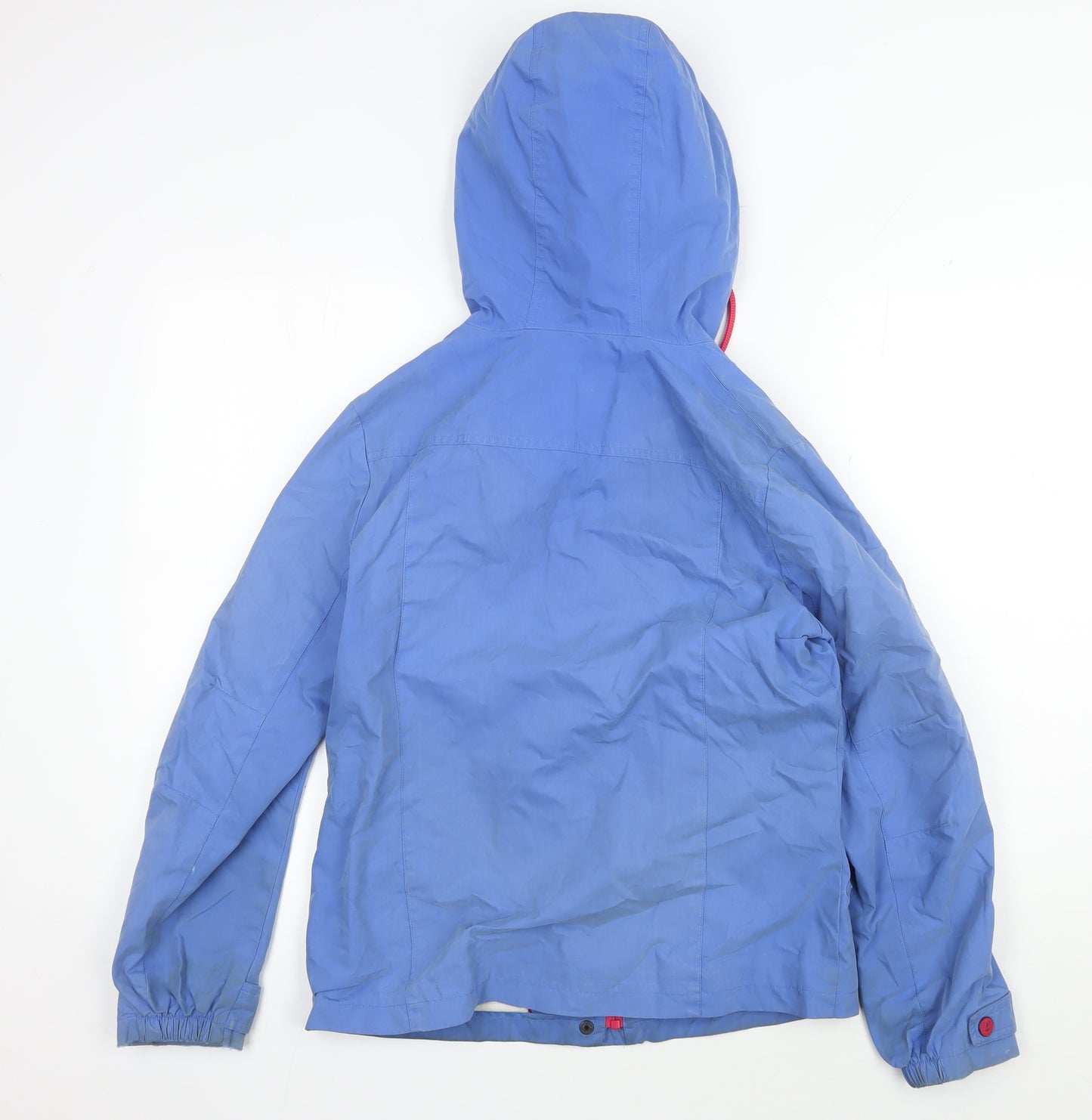 Marks and Spencer Women's Blue Windbreaker Jacket Size 8