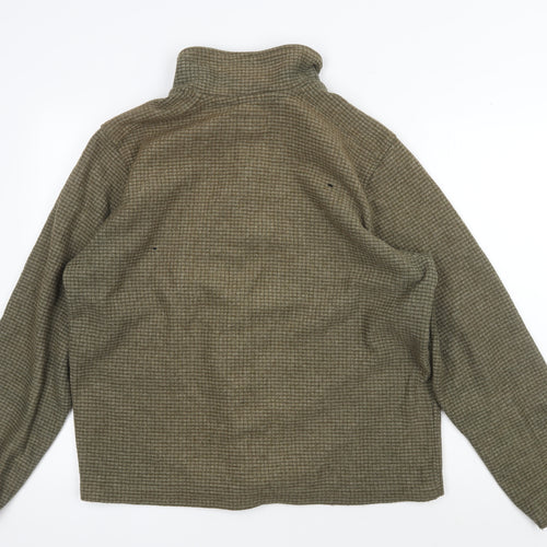 Regatta Men's Brown Fleece 1/4 Zip Sweatshirt L