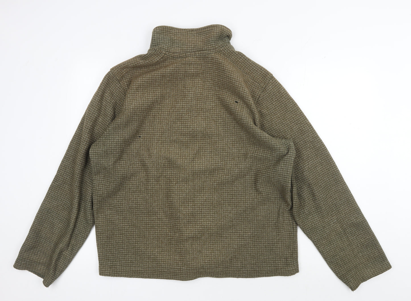 Regatta Men's Brown Fleece 1/4 Zip Sweatshirt L