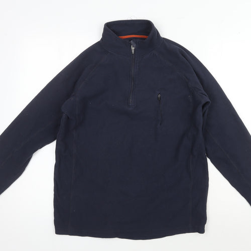 Peter Storm Men's Blue Pullover Fleece Sweatshirt S