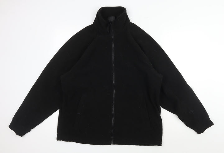 Regatta Men's Black Basic Jacket, Medium, Full Zip
