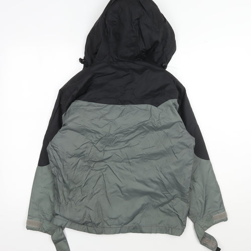 Hawk Unisex Adults Black Grey XS Windbreaker Jacket