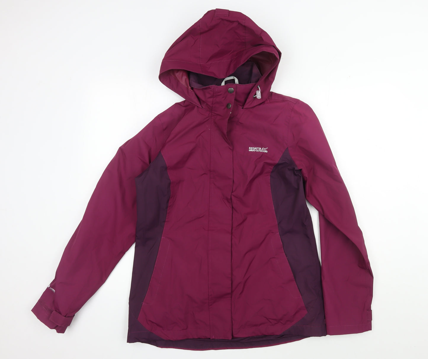 Regatta Women's Purple Rain Jacket, Size 10, Hooded