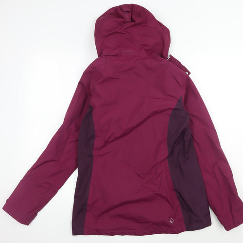 Regatta Women's Purple Rain Jacket, Size 10, Hooded
