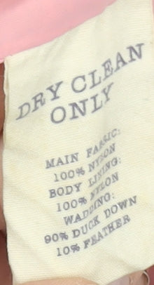 Jack Wills Teens Blue Puffer Waistcoat Snap Closure