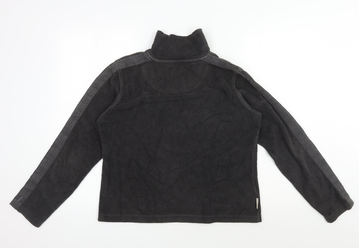 Women's Black Fleece Pullover Sweatshirt Size 12