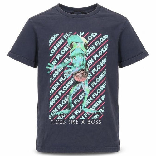 George Boys Blue Graphic T-Shirt, Size 7-8 Years, Funny Design