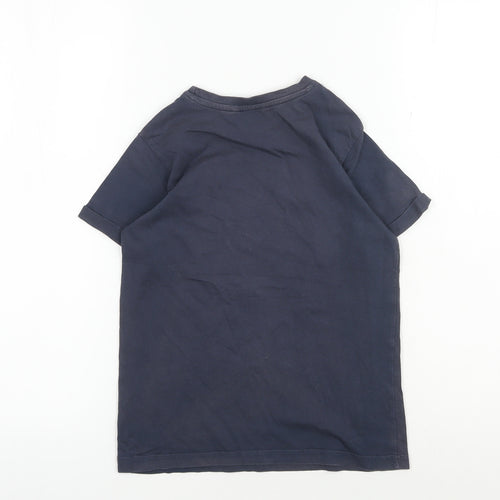 George Boys Blue Graphic T-Shirt, Size 7-8 Years, Funny Design