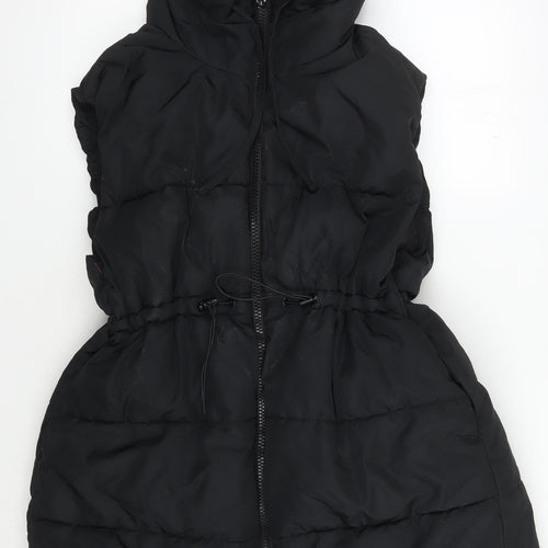 H&M Women's Black Maternity Puffer Jacket Size M