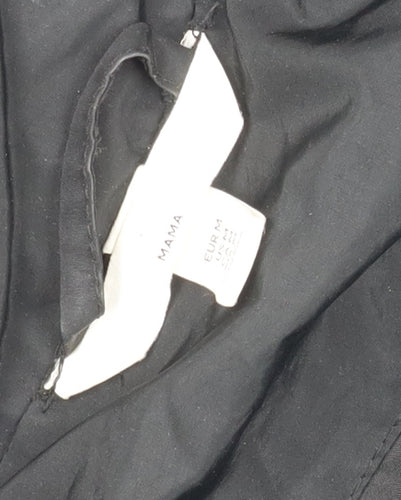 H&M Women's Black Maternity Puffer Jacket Size M