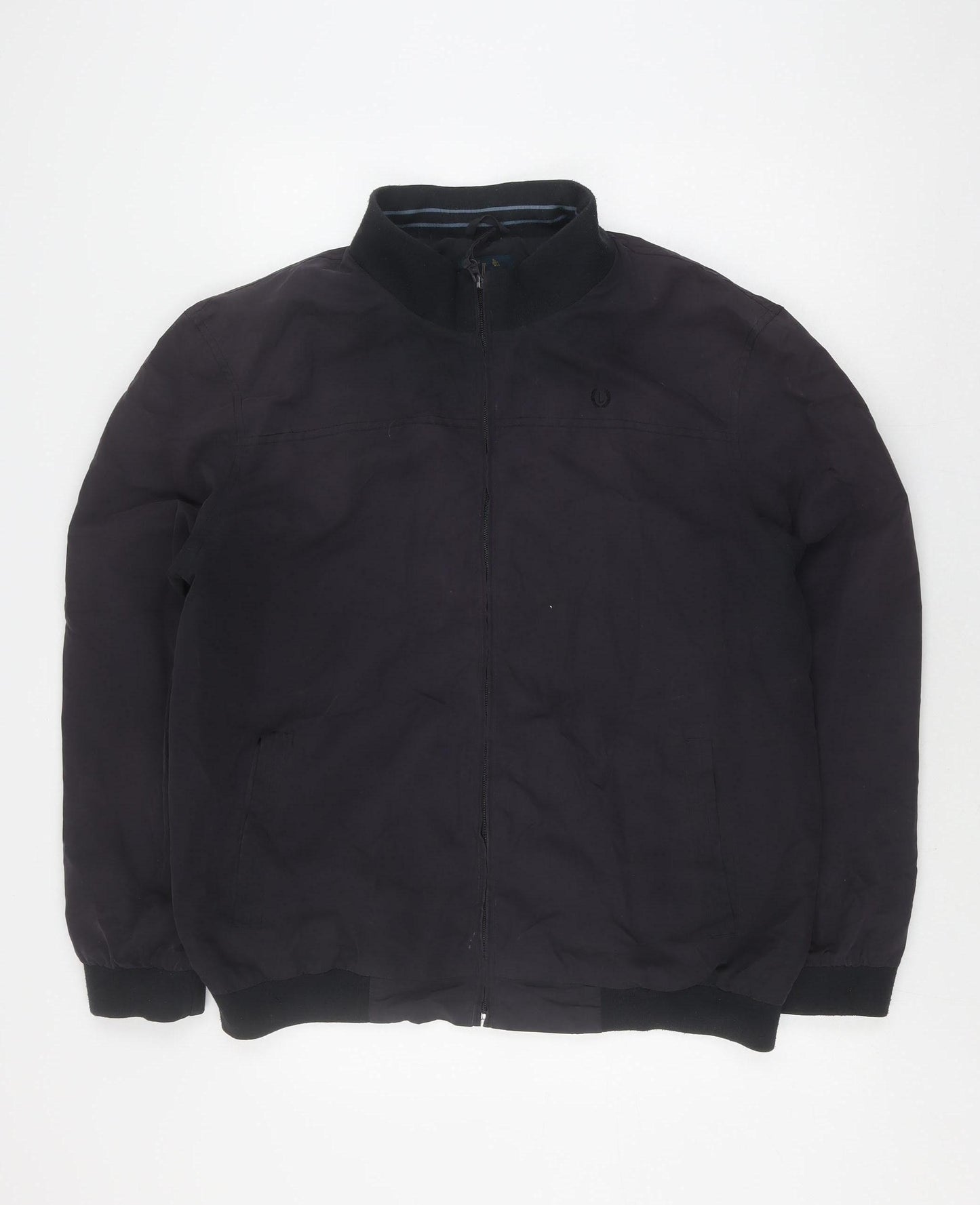 Lincoln Men's Black Bomber Jacket L Casual