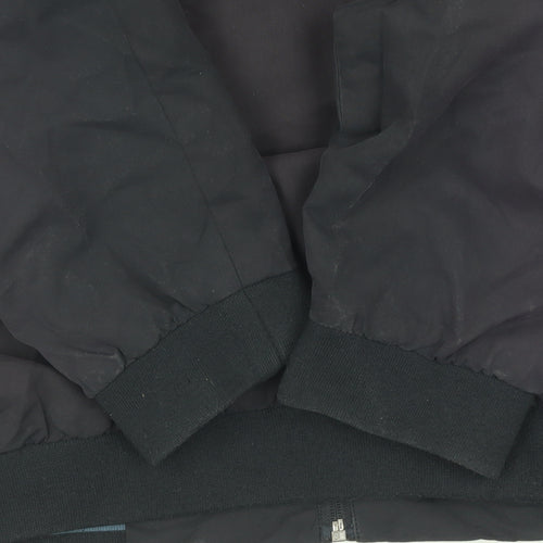 Lincoln Men's Black Bomber Jacket L Casual