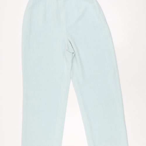 Windsmoor Women's Blue Trousers Size 10, Straight Leg