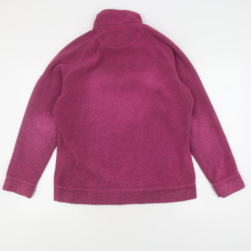 Craghoppers Women's Purple Full Zip Sweatshirt Size 14