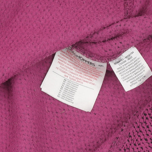 Craghoppers Women's Purple Full Zip Sweatshirt Size 14