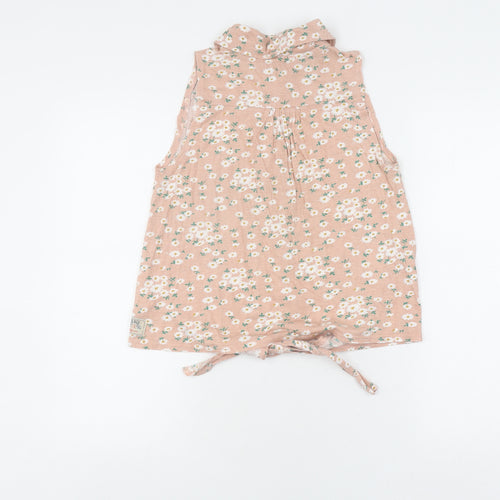 Soulcal & Co Floral Button-Up Sleeveless Shirt