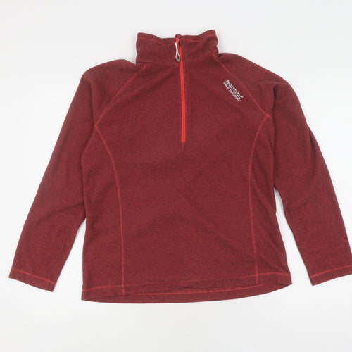 Regatta Womens Red Pullover Sweatshirt Size 12