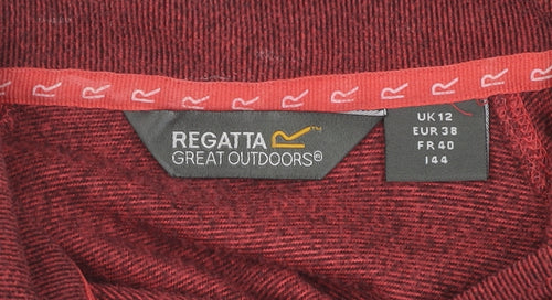 Regatta Womens Red Pullover Sweatshirt Size 12