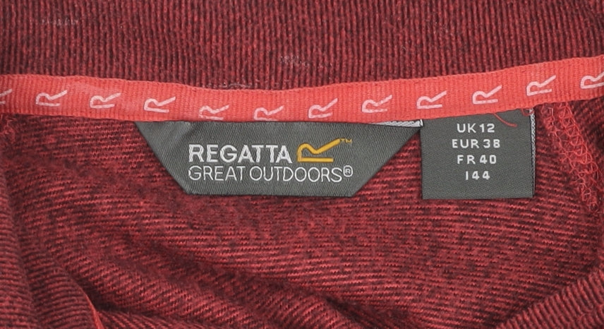 Regatta Womens Red Pullover Sweatshirt Size 12
