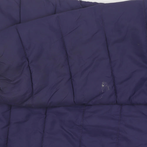 Freedom Trail Boys Blue Hooded Puffer Jacket 11-12Y