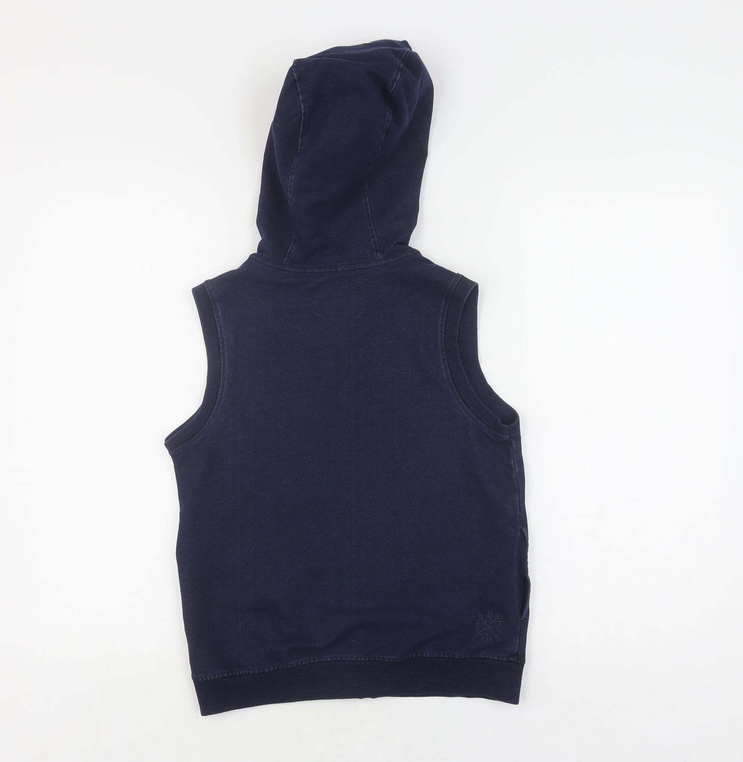 Sonneti Boys Navy Sleeveless Hooded Jacket 10-12 Years