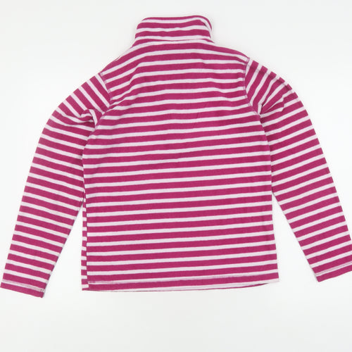 GAP Women's Pink Striped Sweatshirt Long Sleeve S