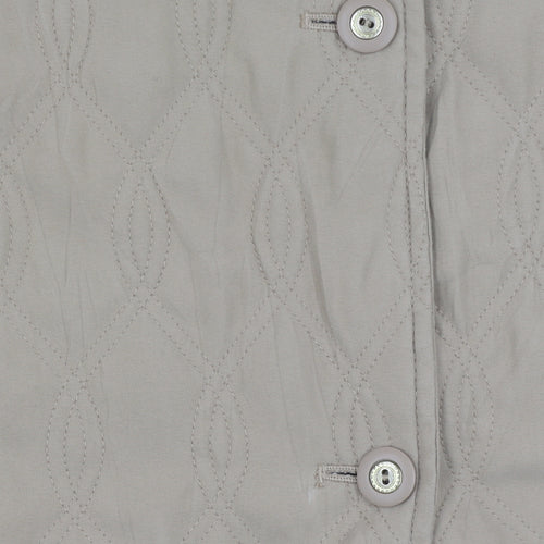 Eastex Women's Beige Quilted Coat - Size 18, Casual