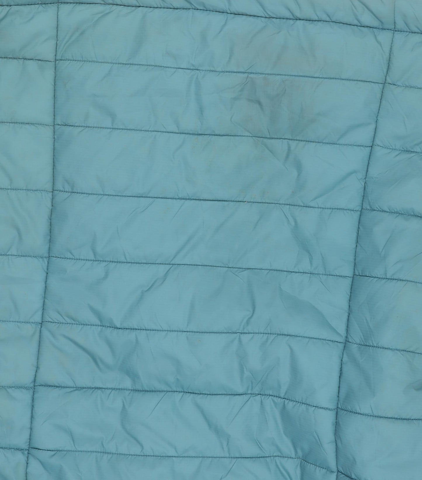 Decathlon Women's Blue Puffer Jacket-Mid-Length Hooded