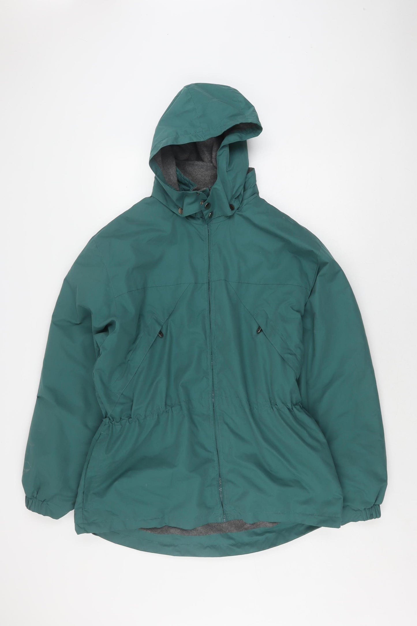 Cotton Traders Women's Green Parka Jacket, M