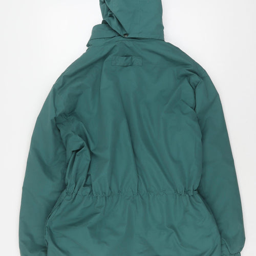 Cotton Traders Women's Green Parka Jacket, M