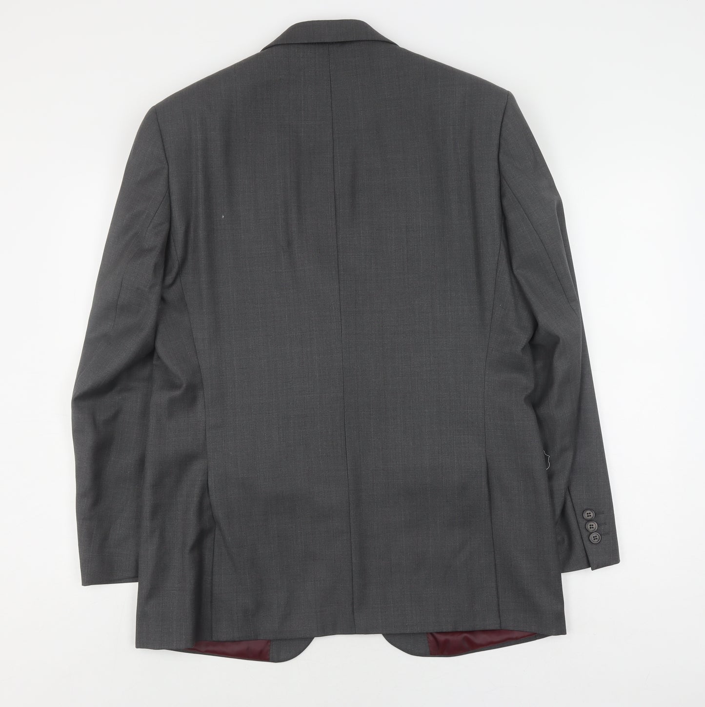 hasp Black Label Men's Grey Blazer 40R Classic Fit Jacket