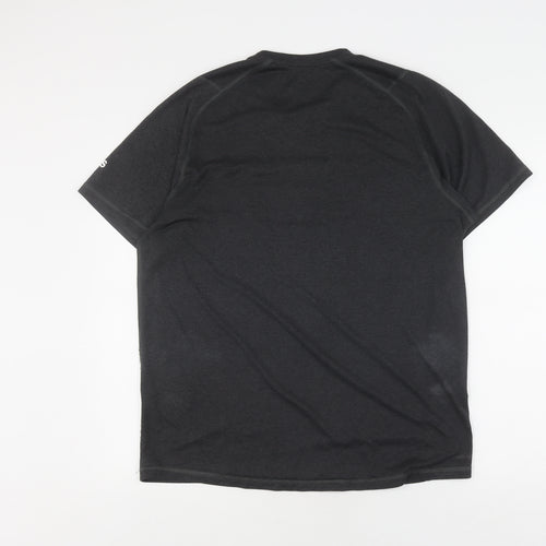 Adidas Men's Black Freelift T-Shirt L Gym Wear