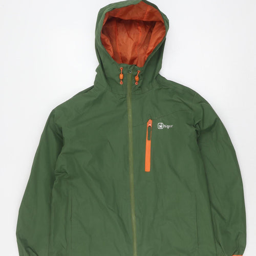 Hi Gear Boys Green Rain Coat Jacket 13-14 Years