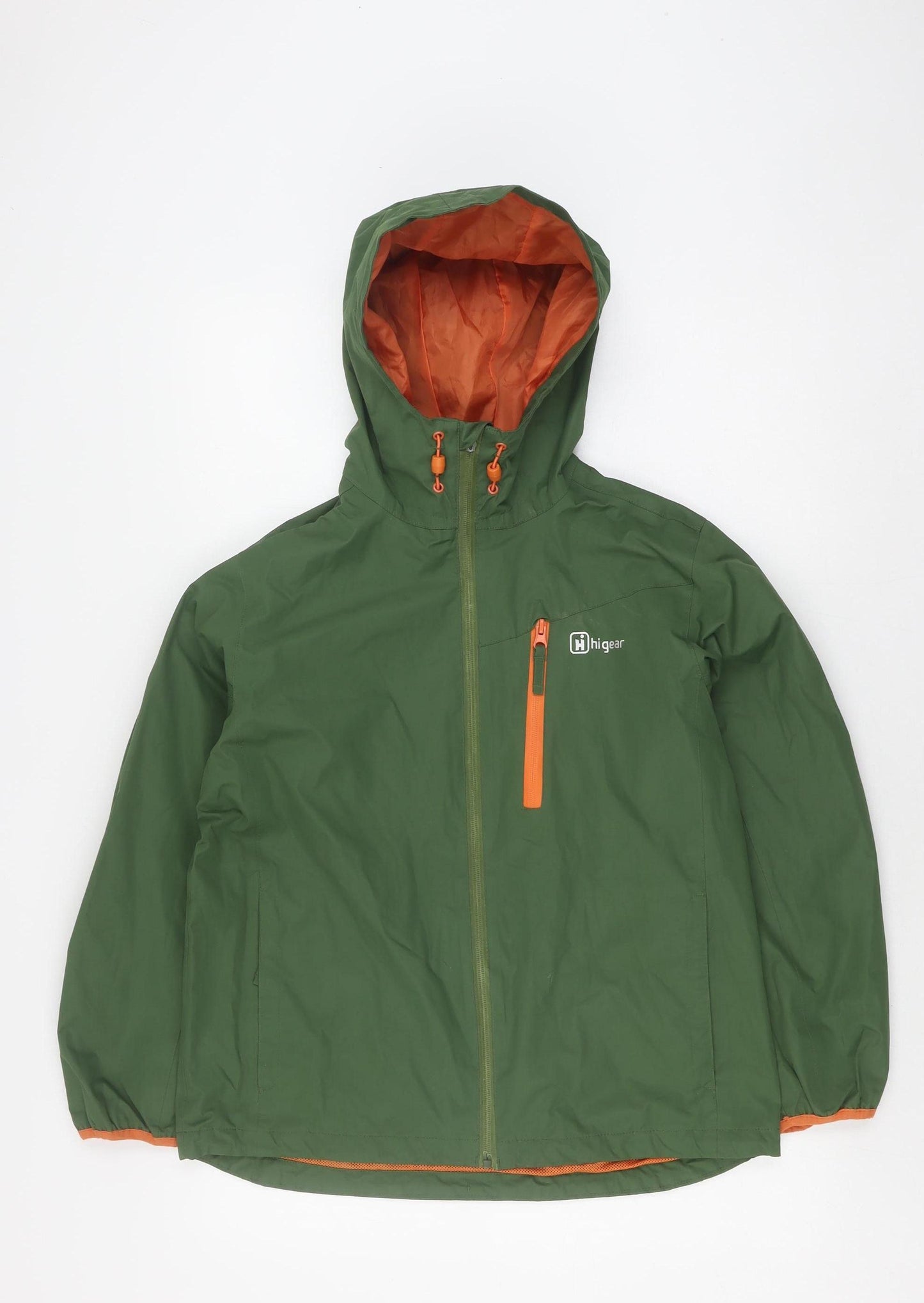 Hi Gear Boys Green Rain Coat Jacket 13-14 Years