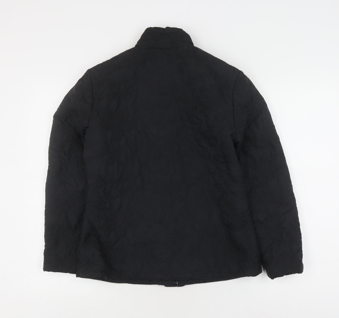Per Una Women's Black Quilted Jacket Size S