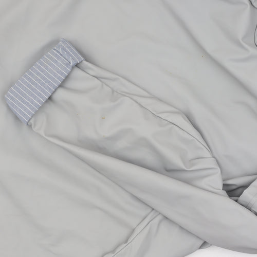 Lighthouse Women's Grey Raincoat, Size 20, Hooded, Zip