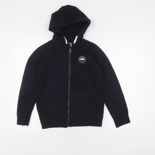 SoulCal & Co Girls Black Full Zip Hoodie 13 Years