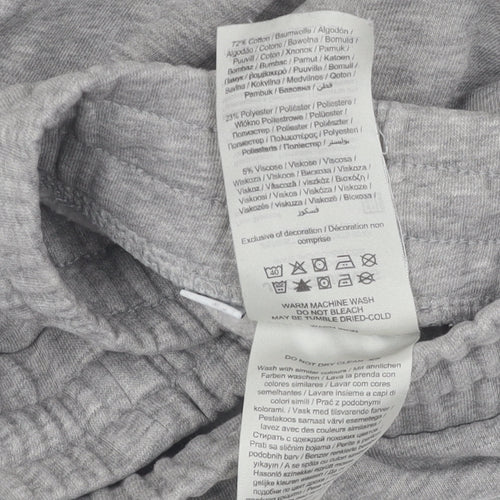 JACK & JONES Men’s Grey Sweat Shorts XL Casual Comfy