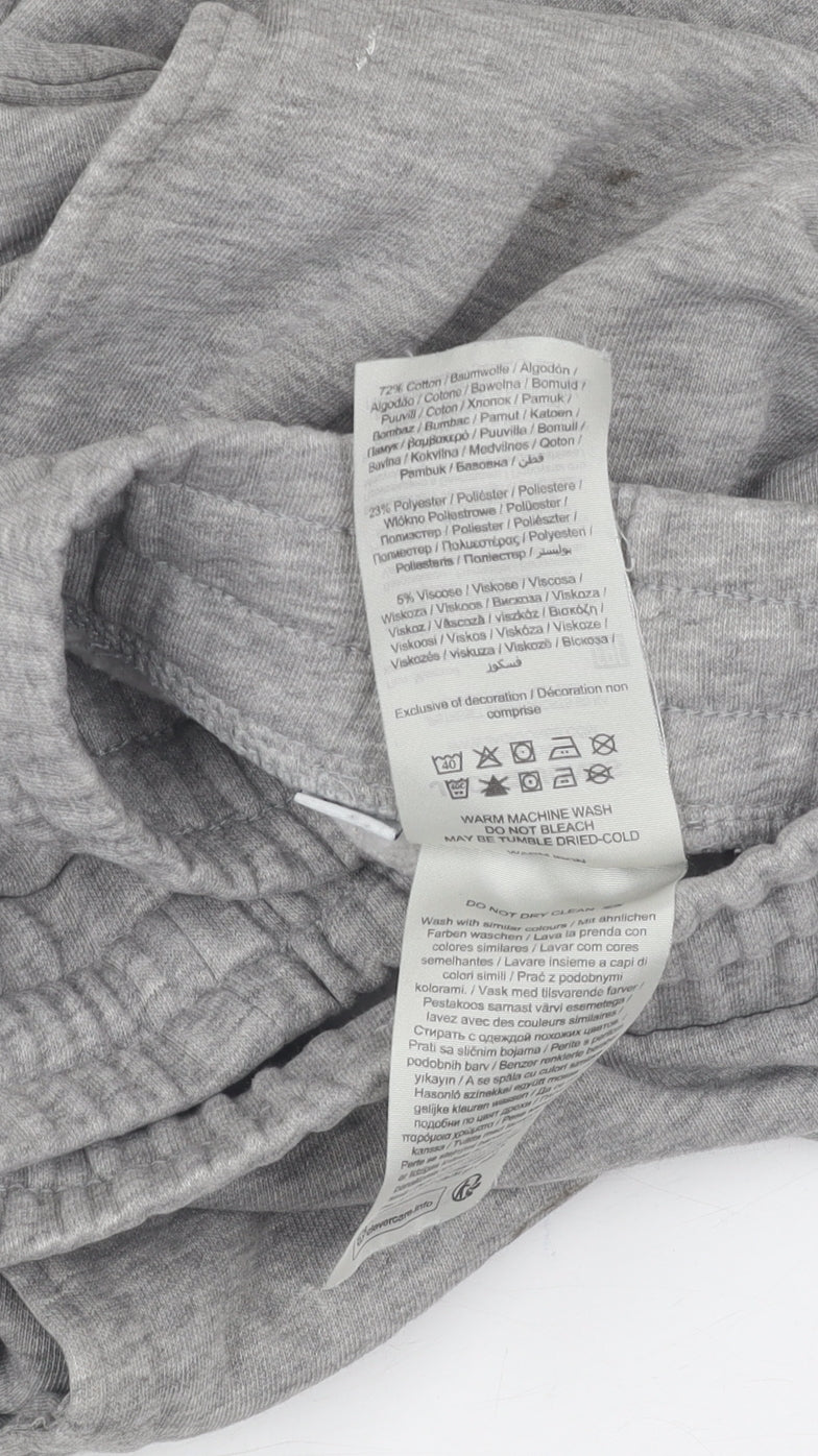 JACK & JONES Men’s Grey Sweat Shorts XL Casual Comfy